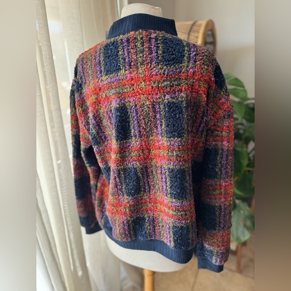 Colorful Plaid Sweater - Picture 3 of 3